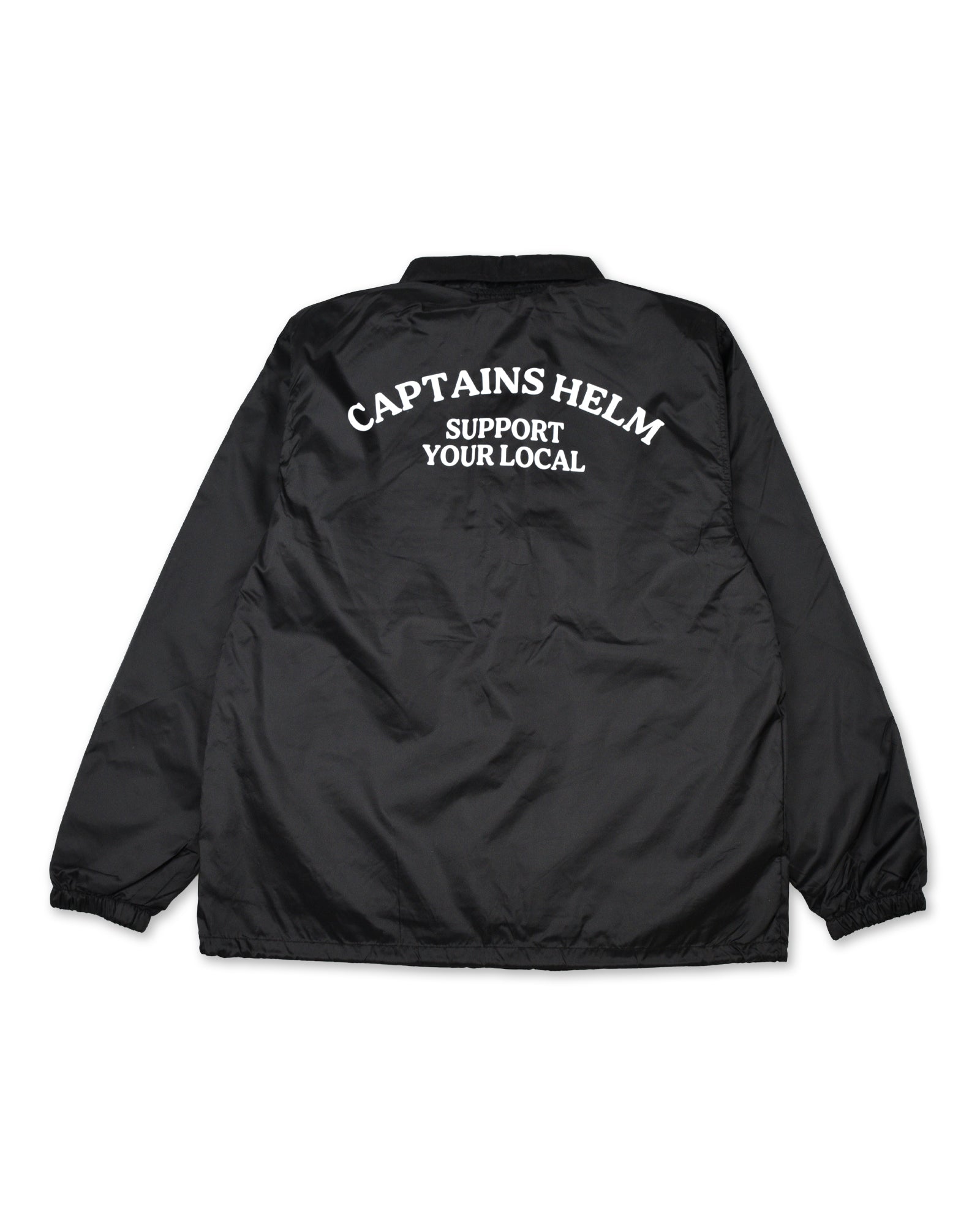 ORDER ITEM】CAPTAINS HELM #SAVAGE LOGO COACH JKT