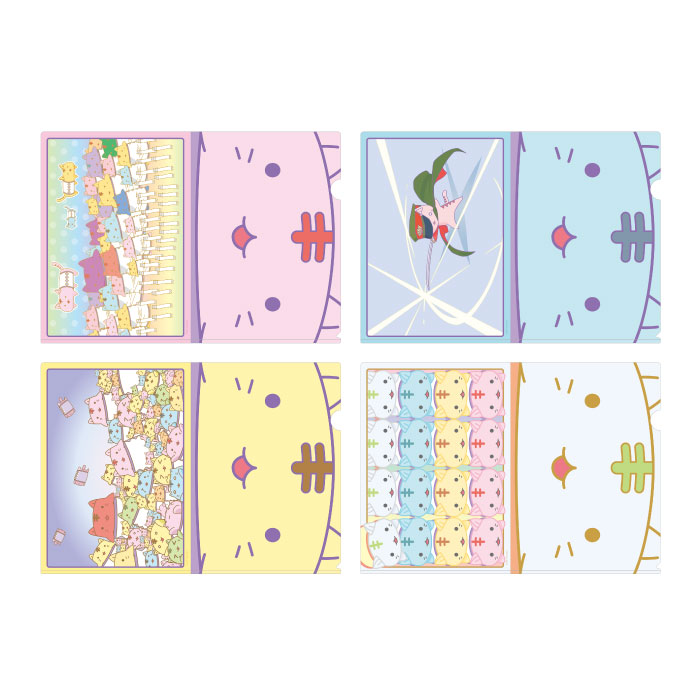 結城友奈は勇者である-大満開の章- クリアファイル サンチョ4種セット