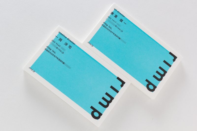 ティファニーブルーをイメージした活版名刺 | 活版印刷｜CAPPAN STUDIO