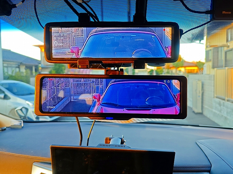 MDR-G1011」の実機レビューと評価 MAXWINの60fps純正交換式デジタルミラー