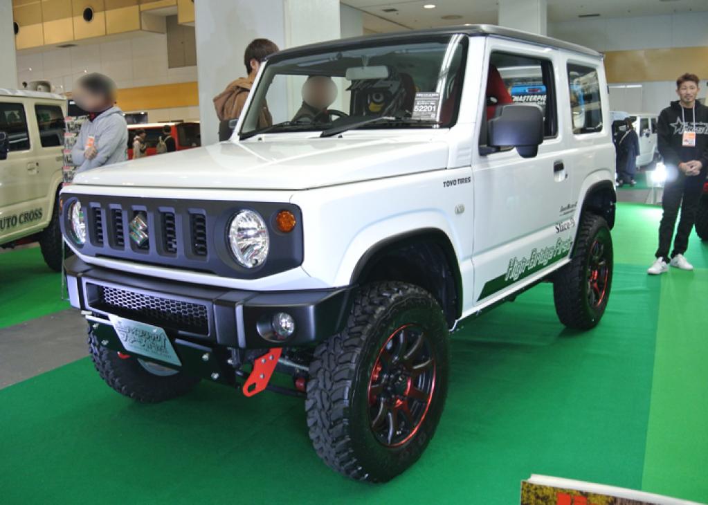 スズキ・新型ジムニーの最新カスタマイズマシン総覧【大阪オートメッセ