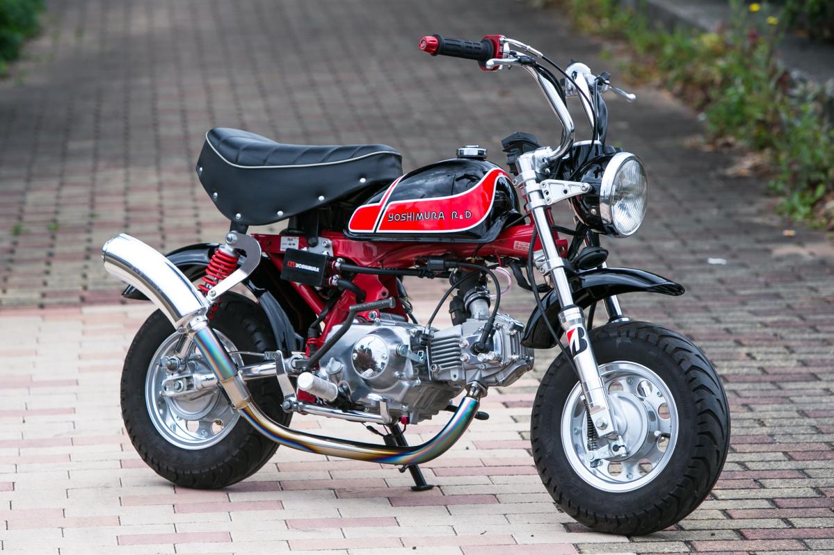 ヨシムラといえばやっぱりホンダ・モンキー！ ヘッドもキャブも