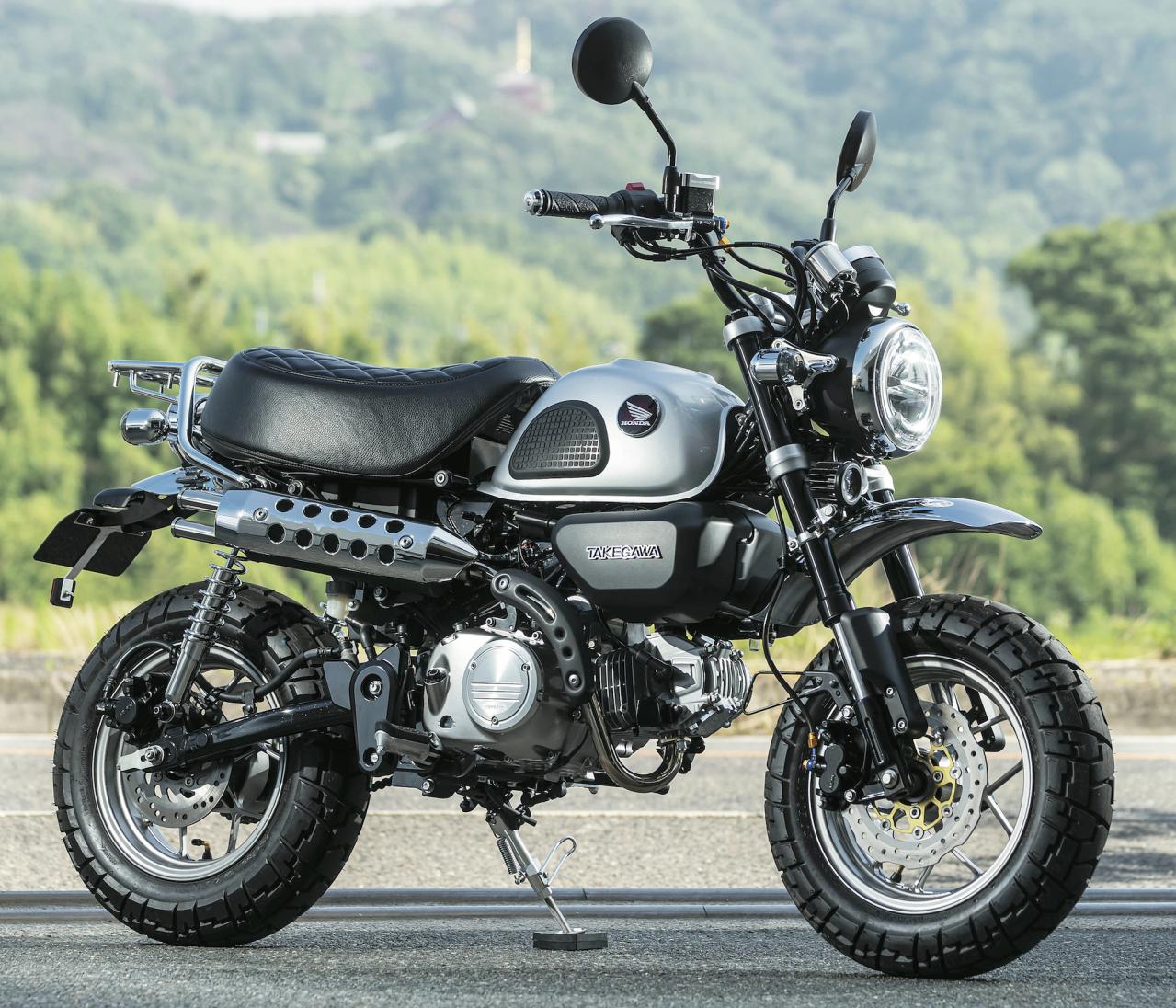 スペシャルパーツ武川が提案するモンキー125カスタムは誰でも真似