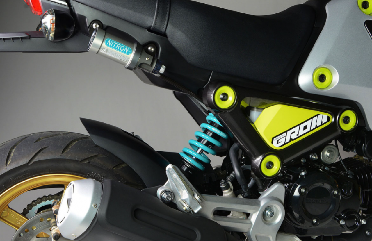 ホンダ新型グロム用の足まわりを最高峰スペックに進化する一品