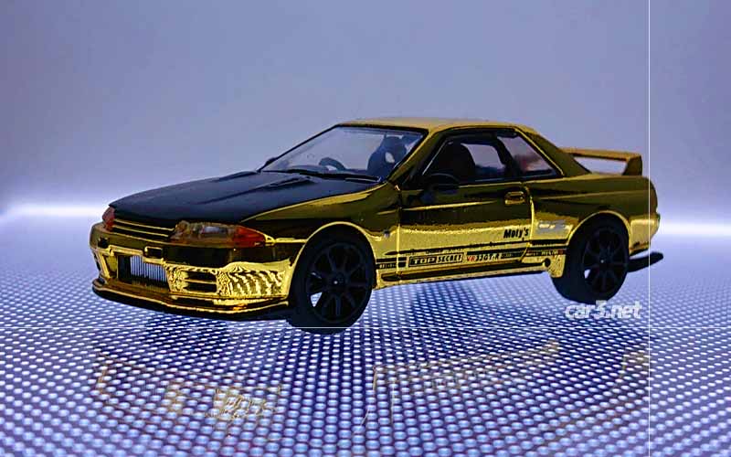 東京オートサロン2024限定のMINI GT。トップシークレットVR32GT-Rの