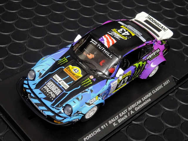 FLY 1/32 ｽﾛｯﾄｶ- A2054 ◇ Porsche 911 #43/Ken Block. East African