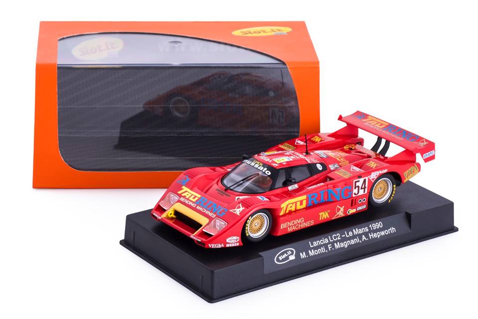 Slot It 1/32 ｽﾛｯﾄｶｰ ca21f◇Lancia LC2 - 24hr Le Mans 1990 #54/M