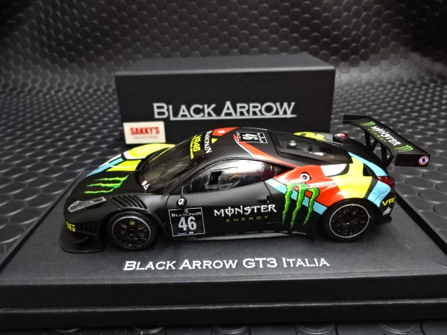 Black Arrow 1/32 ｽﾛｯﾄｶｰ 050408◇ Ferrari GT3 Italia 
