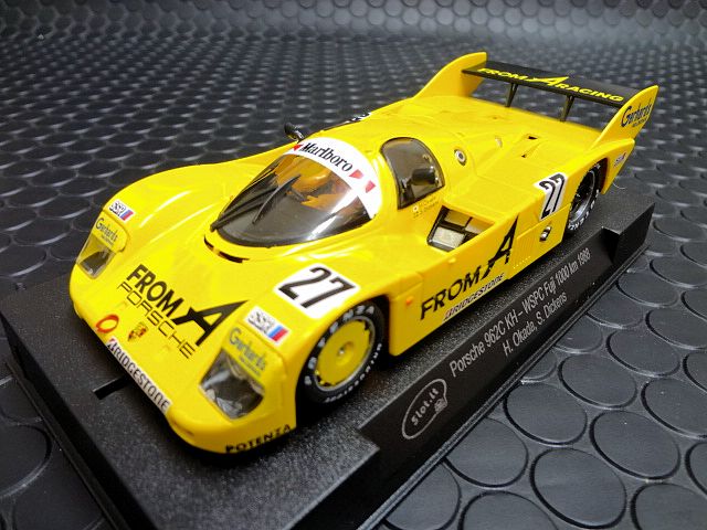Slot it 1/32 ｽﾛｯﾄｶｰ SICA17C ◇ Porsche 962C KH #27/岡田秀樹、S