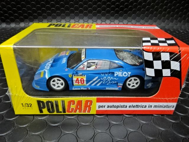 Slot It / Policar 1/32 ｽﾛｯﾄｶｰ SI-CAR03c ◇Ferrari F40 #40 
