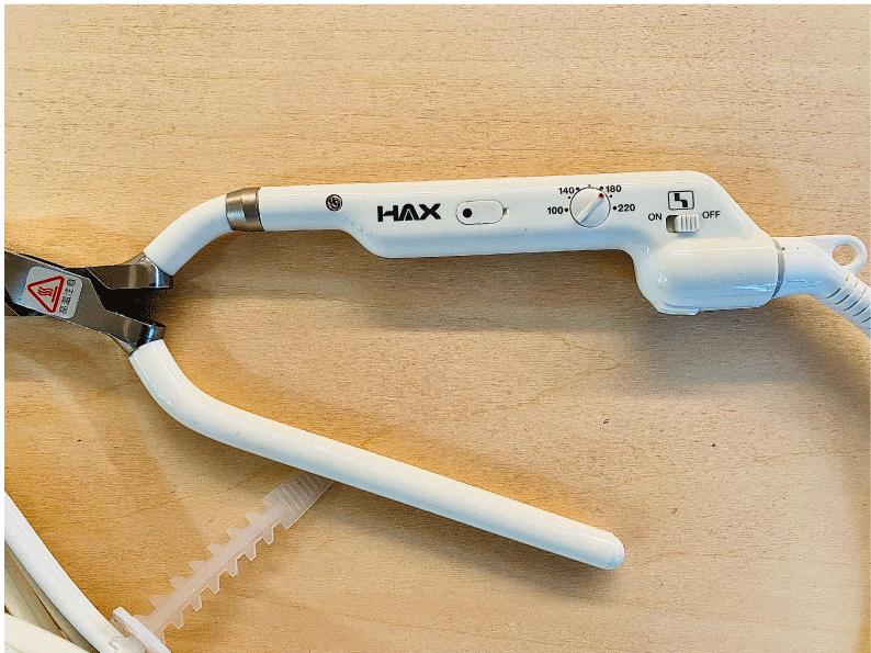 理容☆完動品☆6mm5角コンピューター アイロン HAKKOR八光 理容 ☆理容