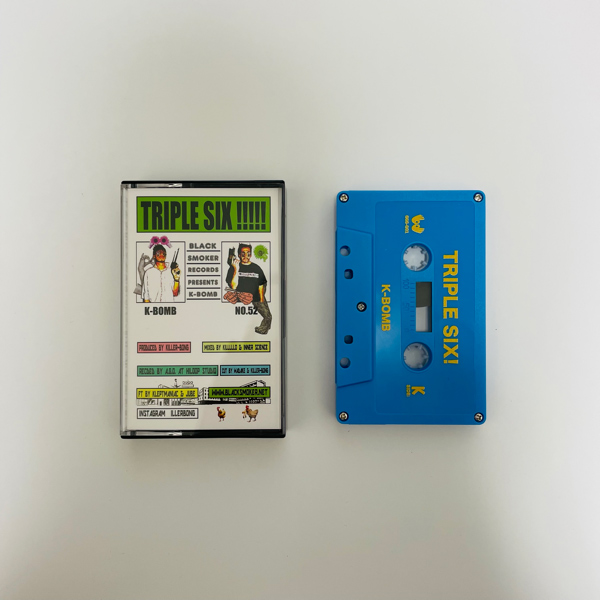 K-BOMB - TRIPLE SIX [TAPE] | BLACK SMOKER RECORDS