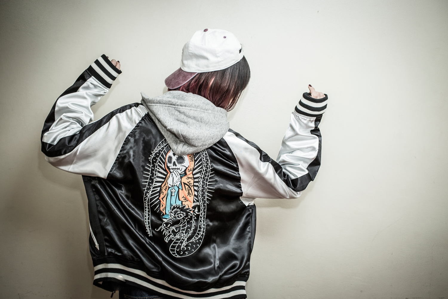 GoneR × LiSA Reversible Souvenir Jacket | GoneR