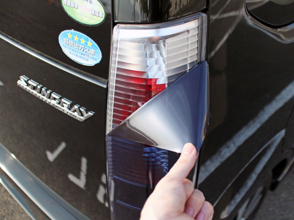 Tint+ スズキ ワゴンR MH21S/MH22S テールランプ 用 Type2 (スモーク