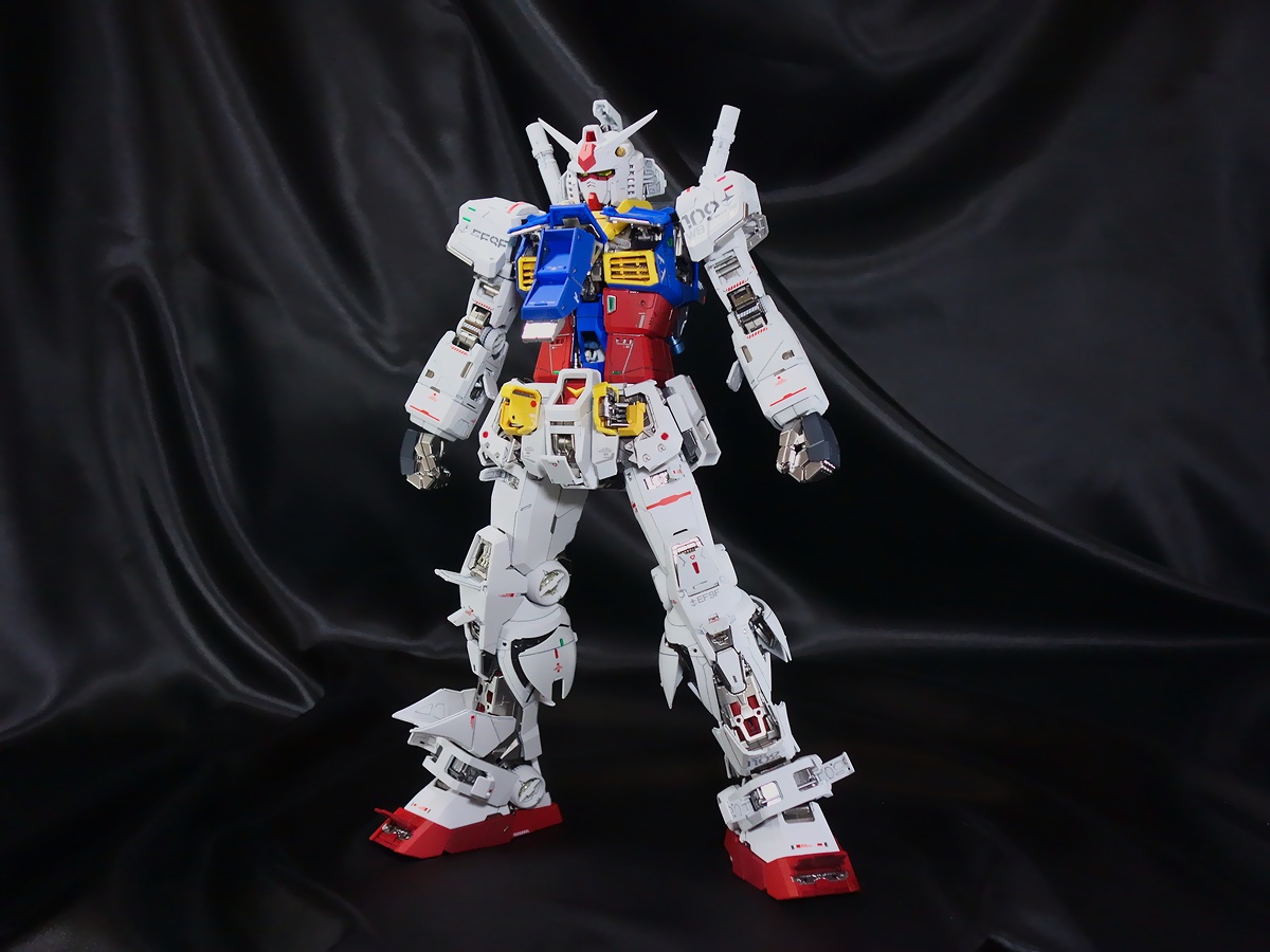 全塗装【プレミアムプラス完成品】バンダイ PG UNLEASHED 1/60 RX-78-2