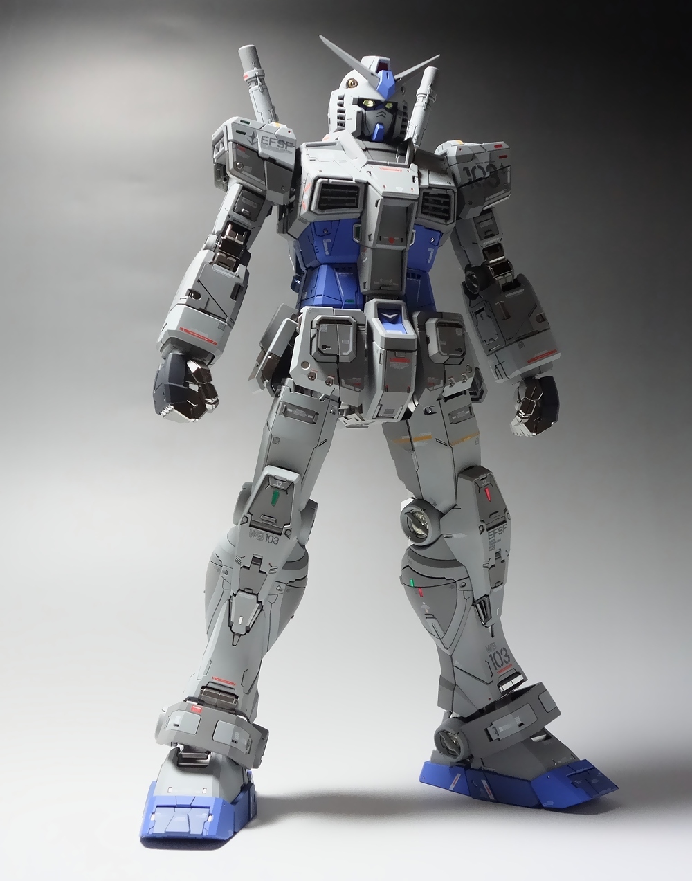 全塗装【プレミアムプラス完成品】バンダイ PG UNLEASHED 1/60 RX-78-3