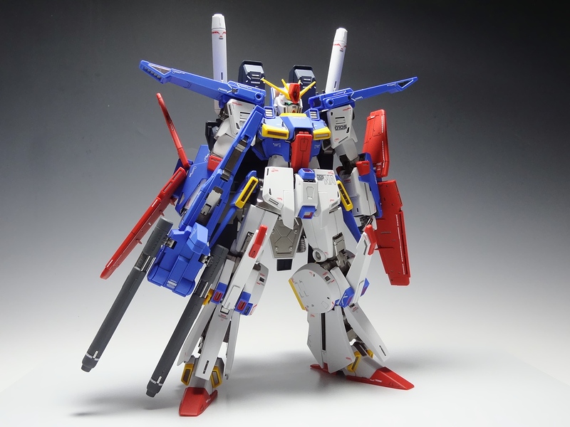 限定【プレミアム完成品】バンダイ MG 1/100 強化型ZZガンダム Ver.Ka