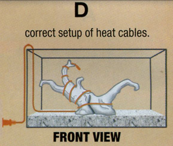 ヒートケーブル 15w 3.5m〔ｽﾞｰﾒｯﾄﾞ〕 | 爬虫類倶楽部