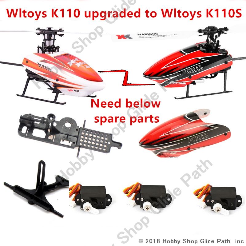 XK K110用 K110Sコンバージョンキット | ホビーショップ・グライドパス