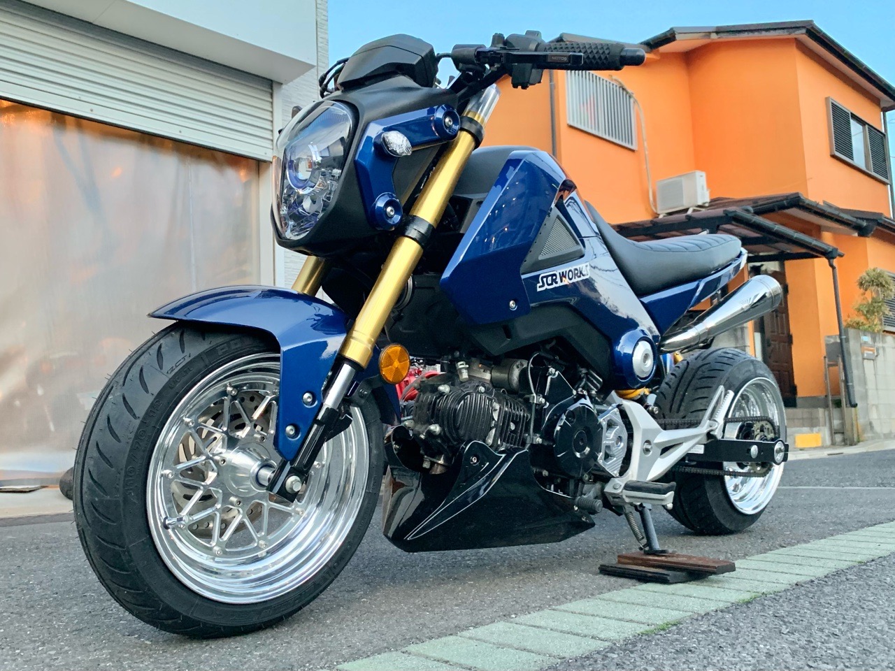 FLP BILLET REAR HUB 12×7 GROM JC61 JC75 | SCR_WORKS