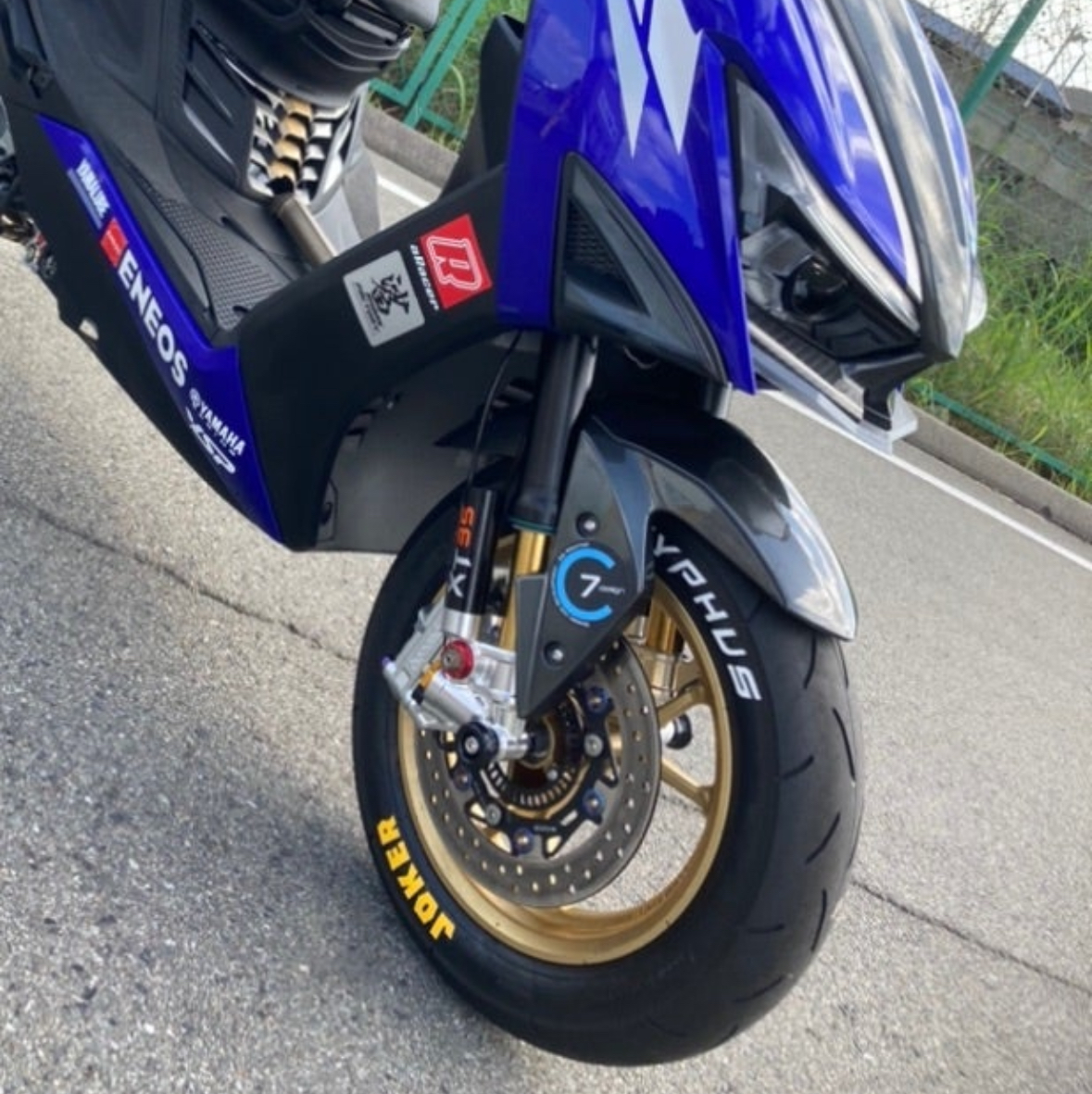 シグナスグリファス用 LED ヘッドライト （JING SHING ） - SEKKI-2