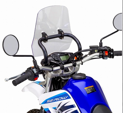 ZETA アドベンチャーウインドシールド セロー250/XTZ125 品番ZE70-1411