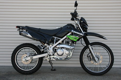 DELTA（デルタ）バレル4Sマフラー（政府認定品）KLX125/Dﾄﾗｯｶｰ125