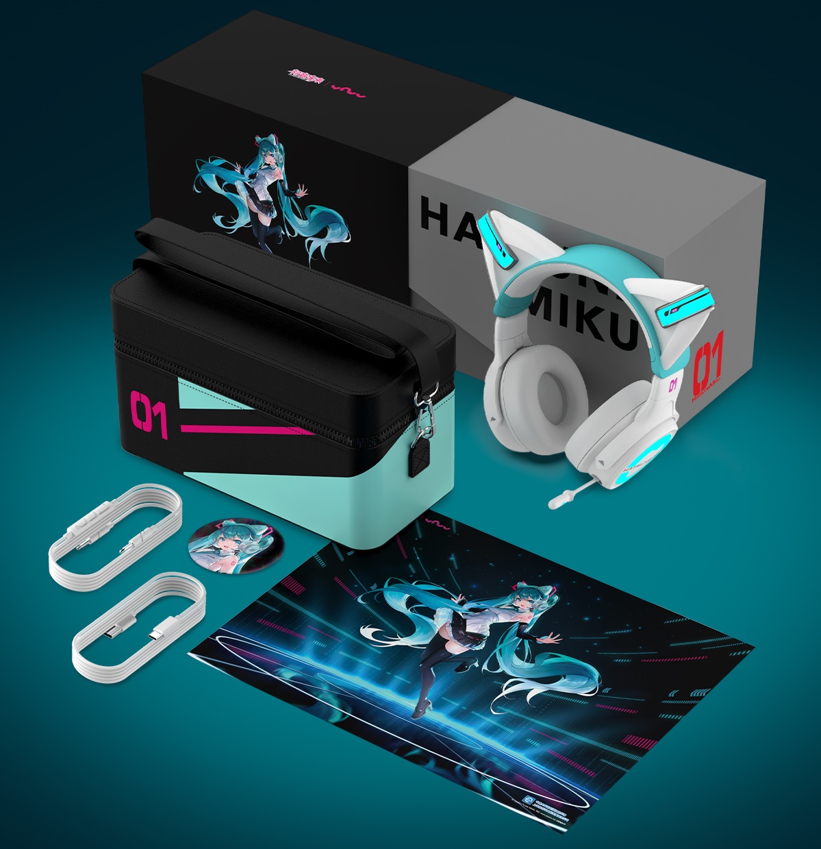 YOWU猫耳ヘッドホン初音ミクNX | ウェルテ