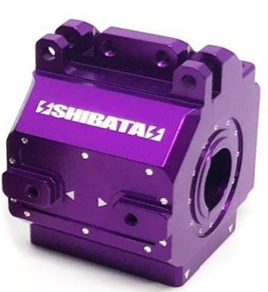 shibata GRK アルミギアボックス パープル GRK5 アルミギアボックス