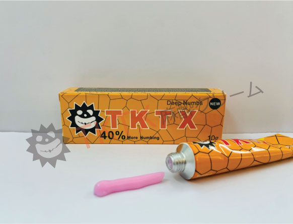 TKTX 皮膚表面麻酔クリーム 40% オレンジ 10本セット | TKTX 麻酔