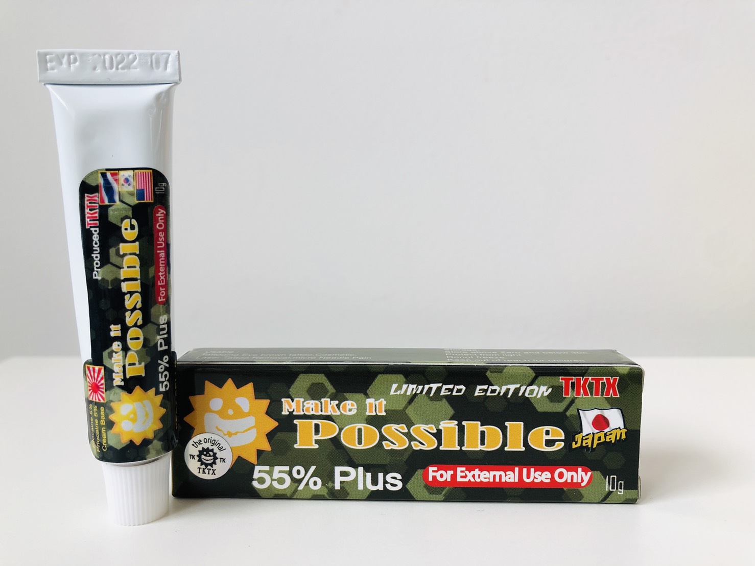 TKTX 皮膚表面麻酔クリーム 55% PLUS 10本セット | TKTX 麻酔クリーム