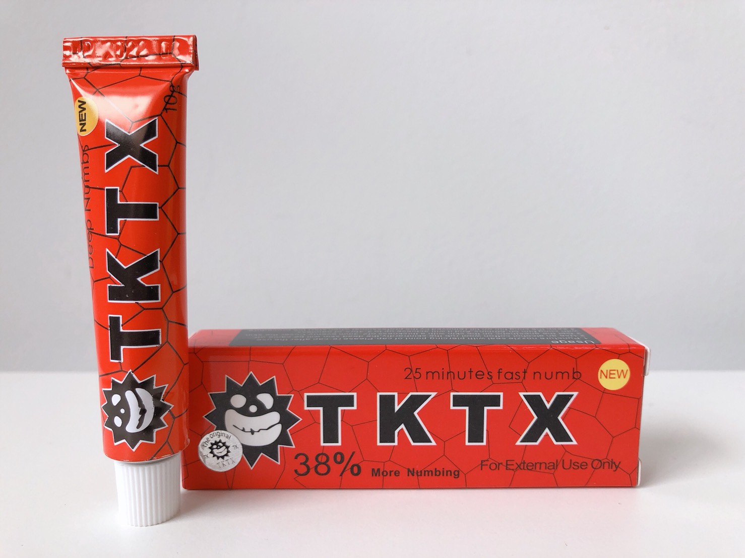 TKTX 皮膚表面麻酔クリーム レッド 38% 10本セット | TKTX 麻酔