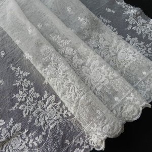 アンティークボネ、フレンチボネ、刺繍、レース、服飾小物