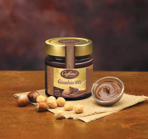Gianduia 1865 Dark Chocolate Spread - 210g jar CAFFAREL