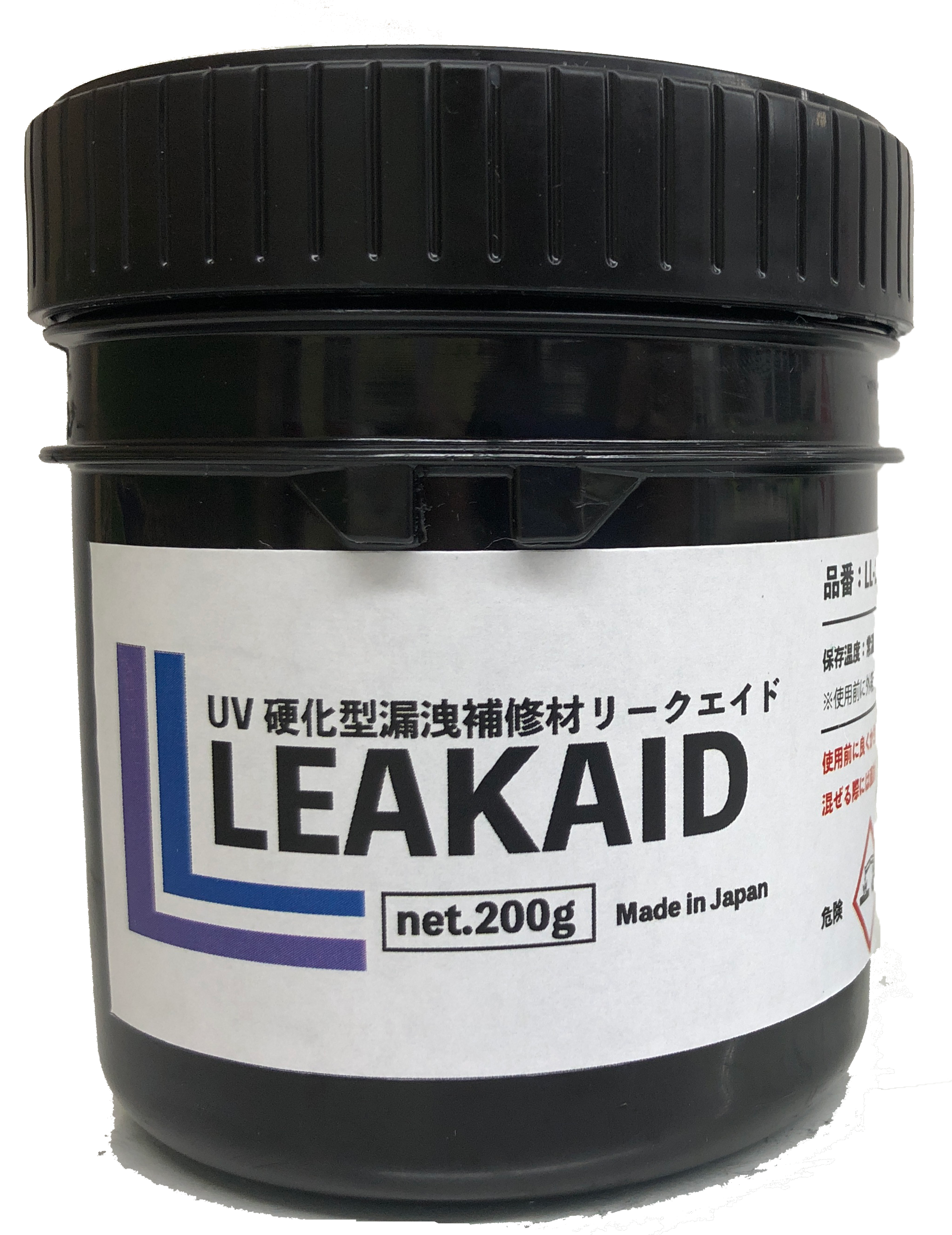 LL-200-LA200G LEAKAID UV硬化型漏洩補修材 200g｜自動車ケミカル通販