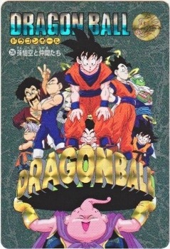 256 孫悟空と仲間たち（プリズムカード） 美品！ カードダス