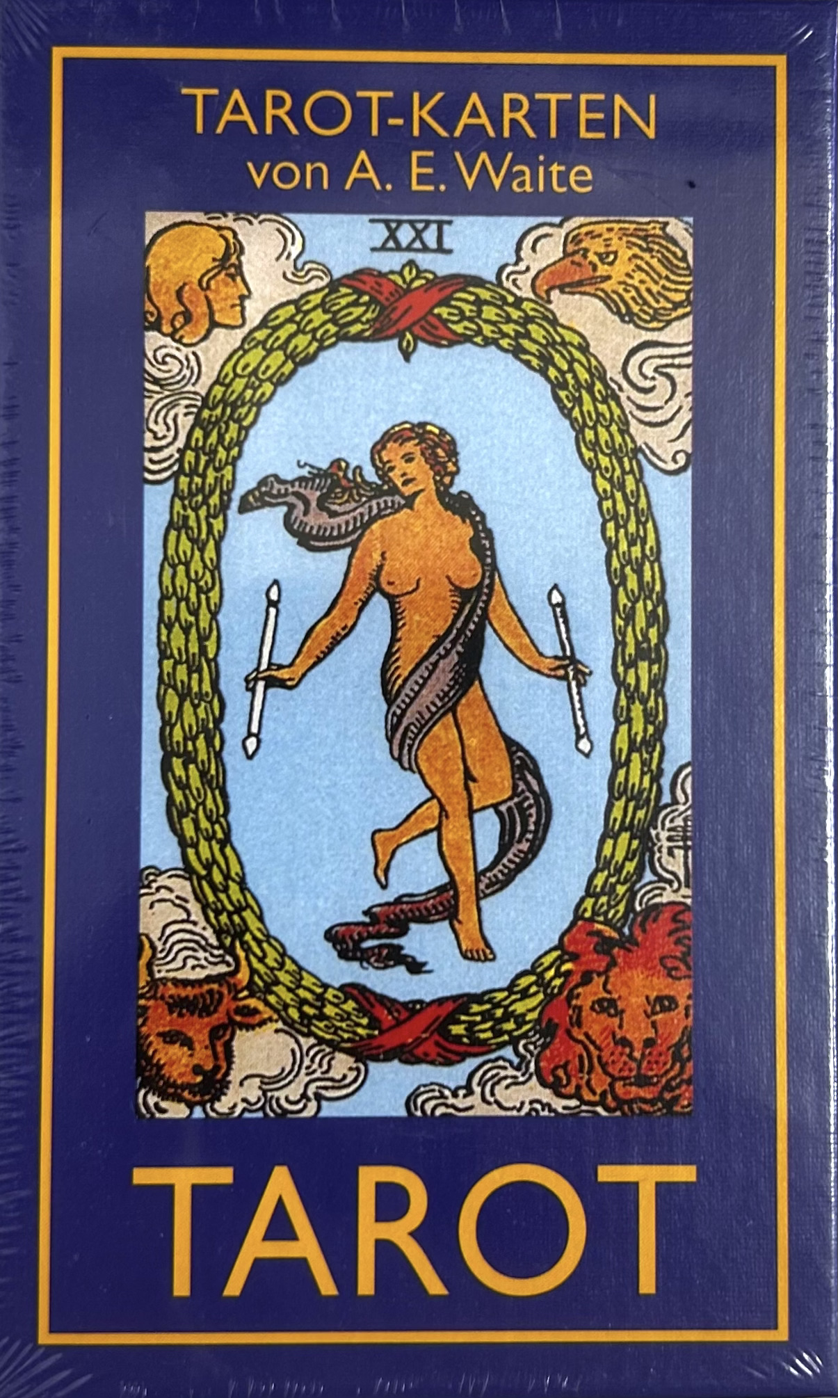 ライダーウェイトタロット[ Original Waite Tarot 78 Farbige Karten