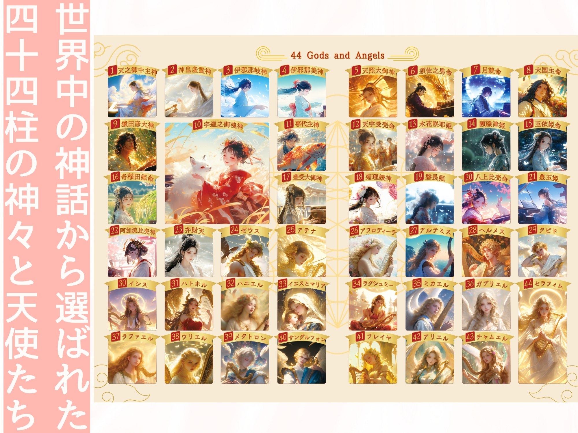 神様セラピー「結ひの界」（ミュージック・オラクルカード）（2025年5