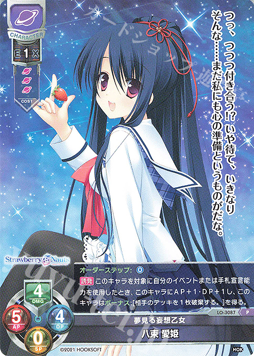 P 八束 愛姫 販売 | HOOKSOFT 1.0 | Lycee Overture通販ならカード