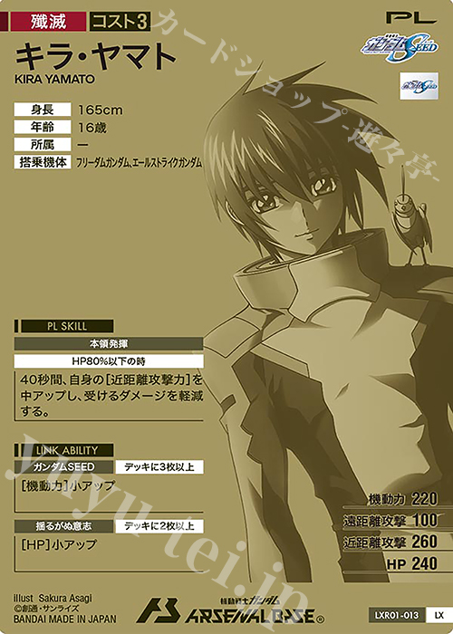 LX キラ・ヤマト 販売 | LINXTAGE SEASON:01 | 機動戦士ガンダム