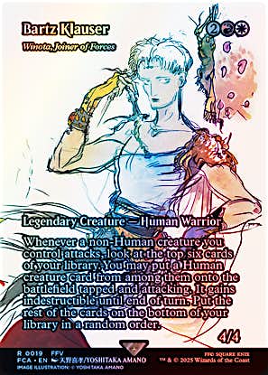 Final Fantasy Through the Ages Foil: Winota, Joiner of Forces