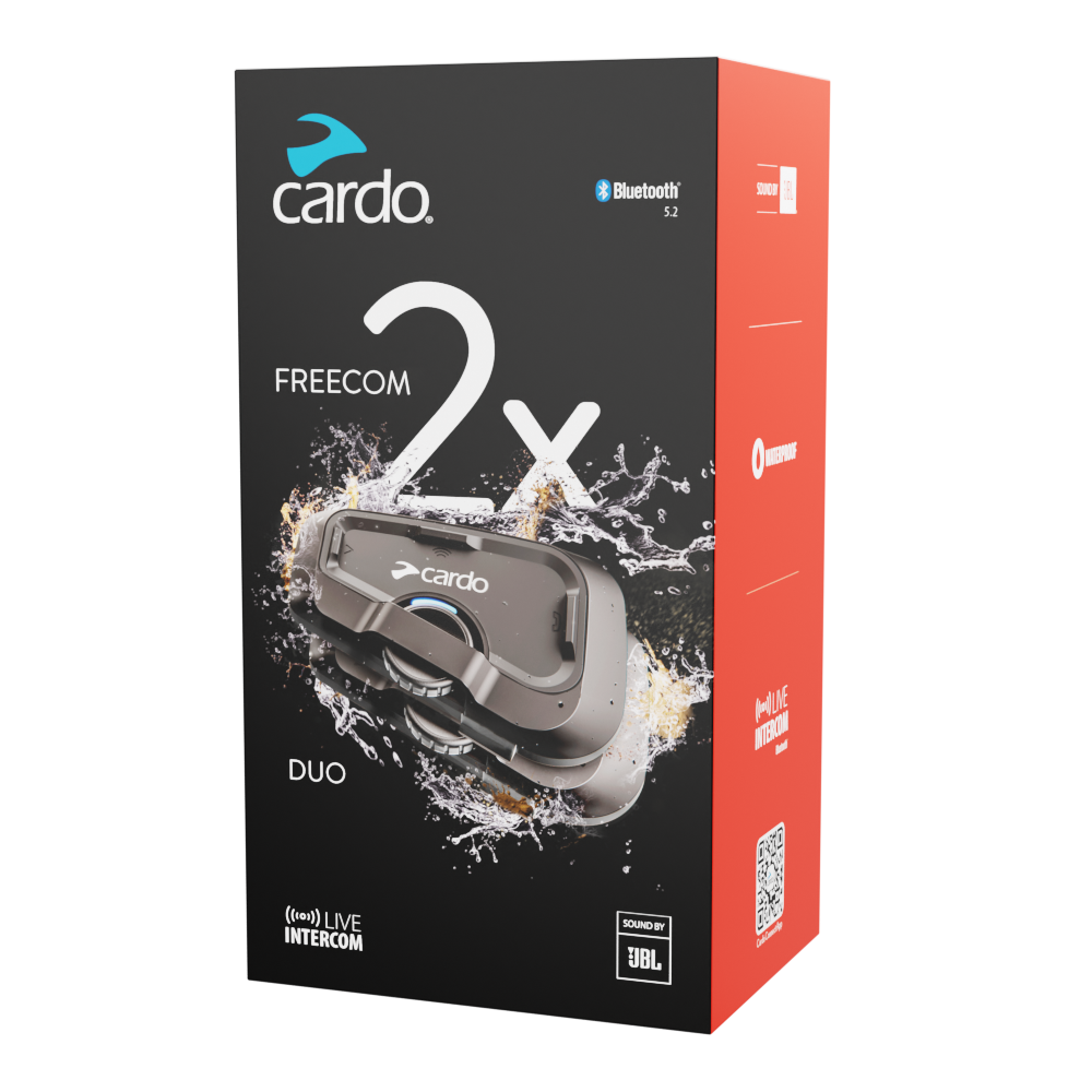 FREECOM 2X：Bluetoothヘッドセット | Cardo Systems