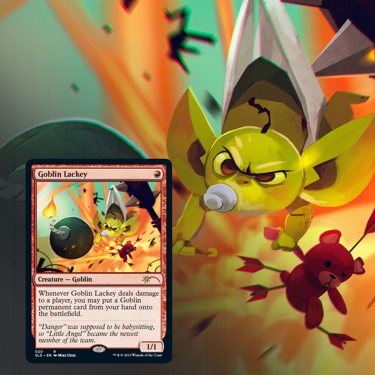 Magic The Gathering, Secret Lair: explosion sounds – Card Monster