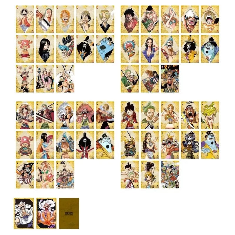 One Piece Golden Playing Cards Shueisha 2024 Jump Official