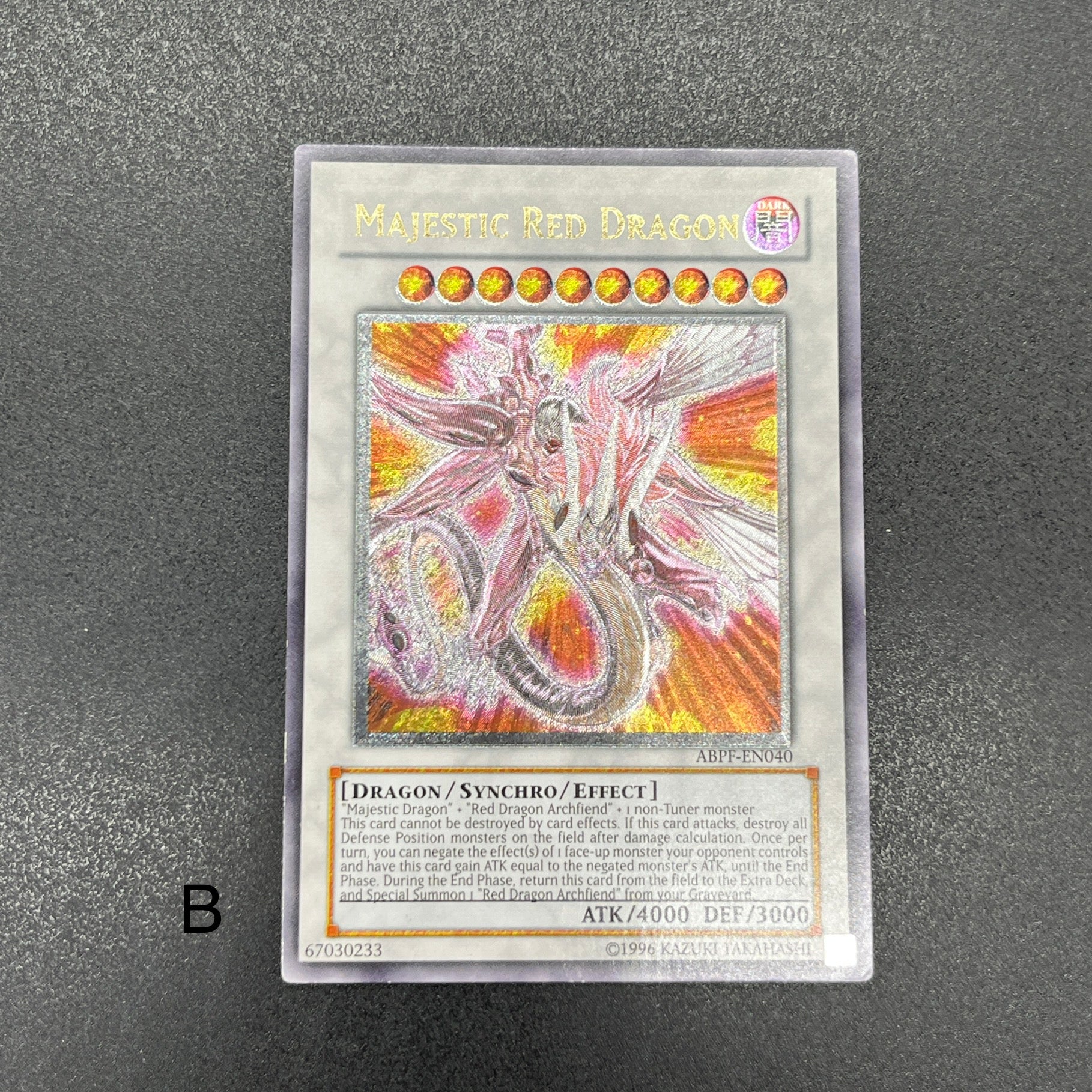 遊戯王 セイヴァー・デモン・ドラゴン/レリーフ/英語/北米版 – カード