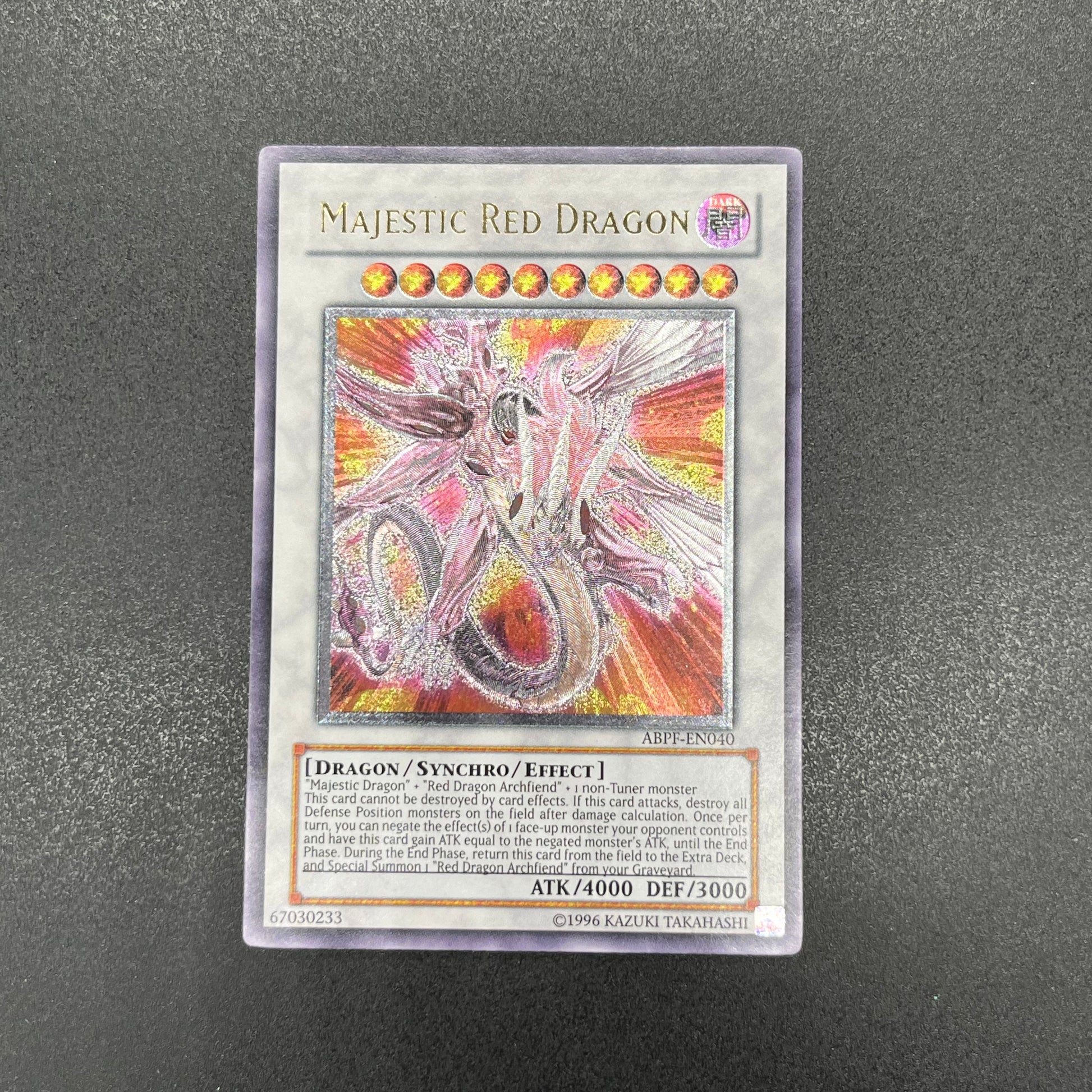 遊戯王 セイヴァー・デモン・ドラゴン/レリーフ/英語/北米版 – カード