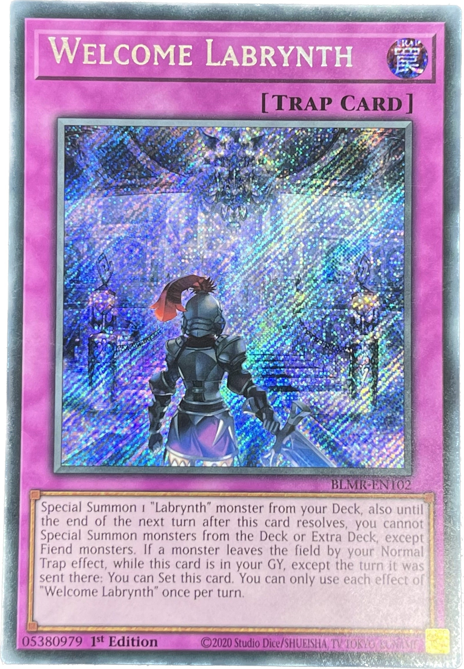 遊戯王 ウェルカム・ラビュリンス/シークレット/英語/1st – カード