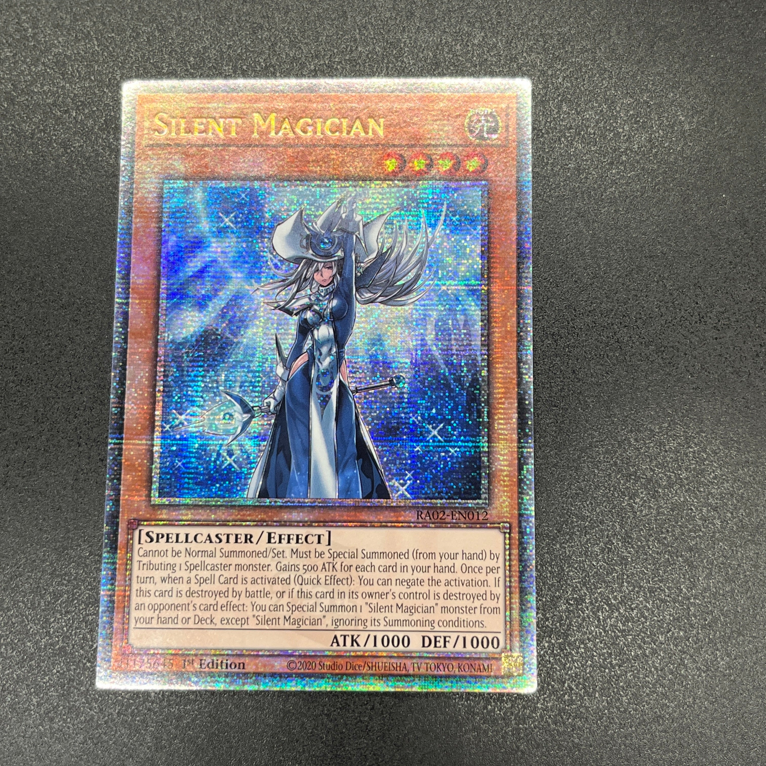 遊戯王 沈黙の魔術師－サイレント・マジシャン/クオシク/英語/1st/EU版