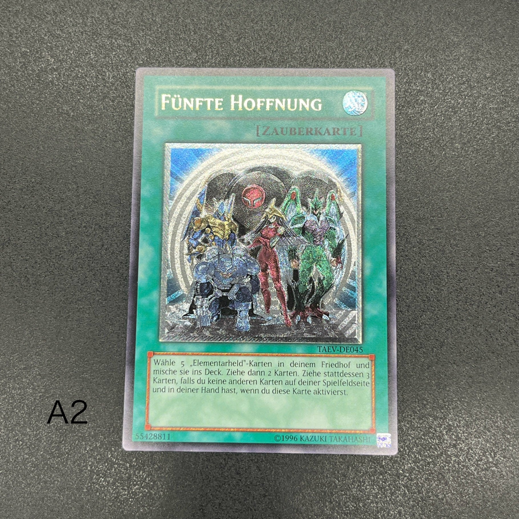 遊戯王 ホープ・オブ・フィフス/レリーフ/ドイツ語/EU版 – カード