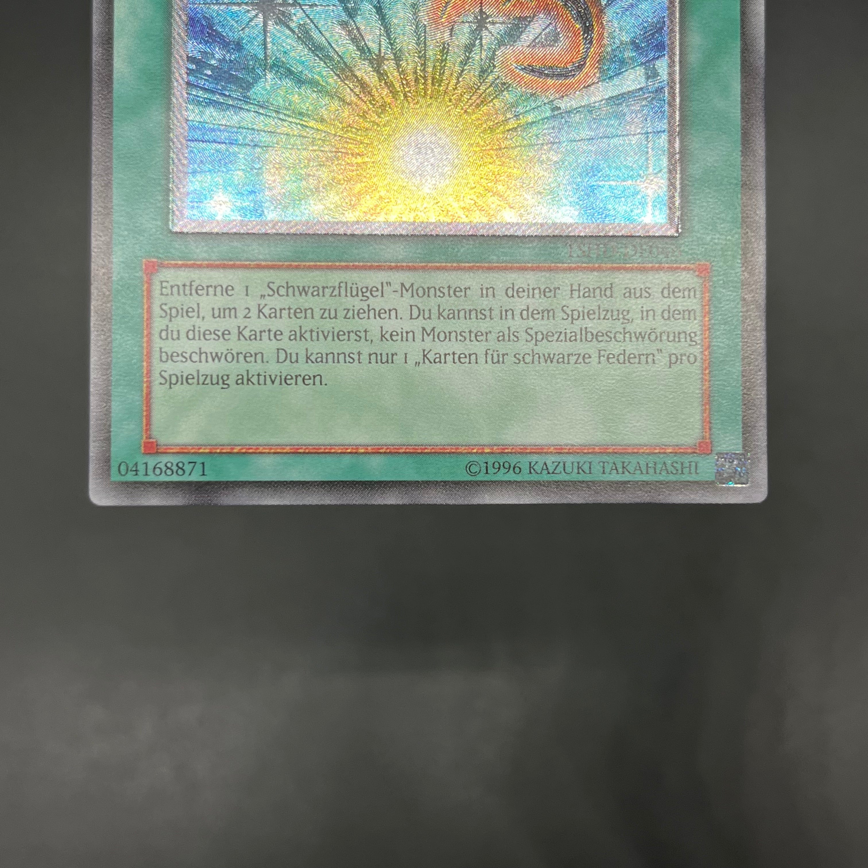 遊戯王 黒羽の宝札 英語版 レリーフ 1st 3枚 遊戯王カード 英語版 黒羽